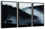 Misty Mountain Bear Wall Art