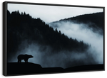 Misty Mountain Bear Wall Art