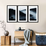 Misty Mountain Bear Wall Art