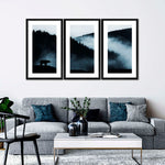Misty Mountain Bear Wall Art