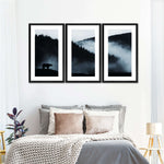 Misty Mountain Bear Wall Art
