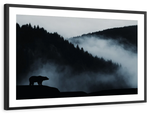 Misty Mountain Bear Wall Art