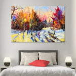 Snowy Forest Wall Art