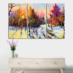 Snowy Forest Wall Art