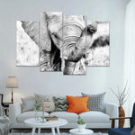 Kenyan Baby Elephant Wall Art