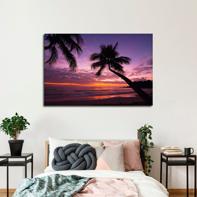 Palm Koh Samui Sunset Wall Art