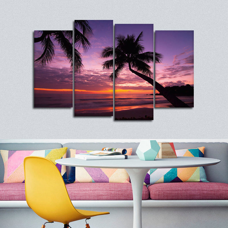 Palm Koh Samui Sunset Wall Art