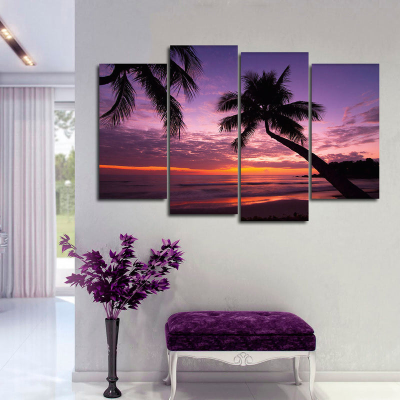 Palm Koh Samui Sunset Wall Art