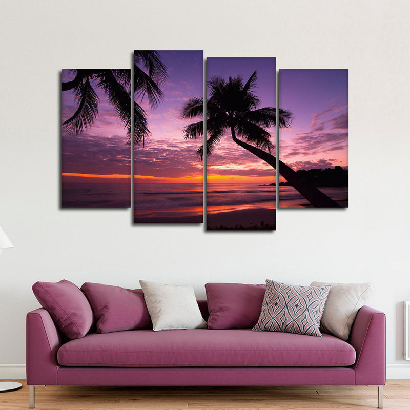 Palm Koh Samui Sunset Wall Art