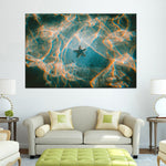 Sandy Underwater Starfish Wall Art
