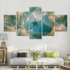 Sandy Underwater Starfish Wall Art