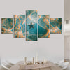 Sandy Underwater Starfish Wall Art