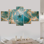 Sandy Underwater Starfish Wall Art