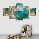 Sandy Underwater Starfish Wall Art