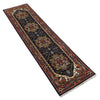 10 feet runner Hand knotted Mustard, Blue and Brown Traditional wool area rug