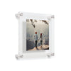 Double Panel Acrylic Floating Wall Frames - CHOOSE YOUR SIZE (Silver/Gold)