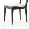 Britt Brushed Ebony Dining Chair | ready to ship!