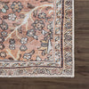 Urpi Rose & Brown Washable Area Rug