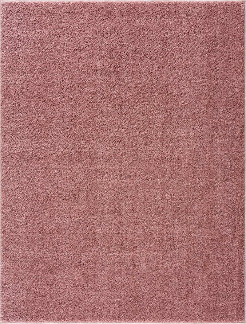 Judy Pink Washable Plush Rug