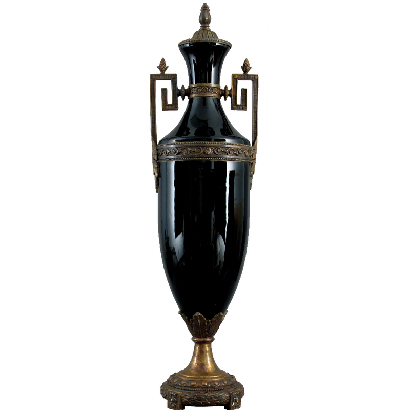 Loving Cup Trophy Cup Ebony with Bronze Ormolu L421