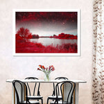 Red Mystical Spring Wall Art