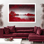 Red Mystical Spring Wall Art