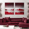 Red Mystical Spring Wall Art