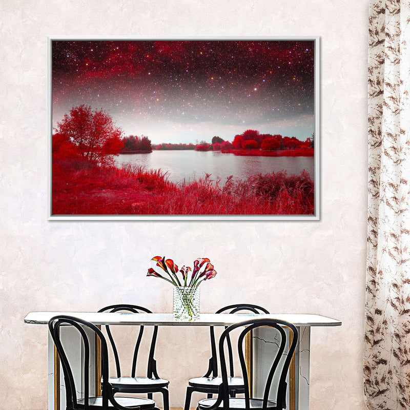 Red Mystical Spring Wall Art