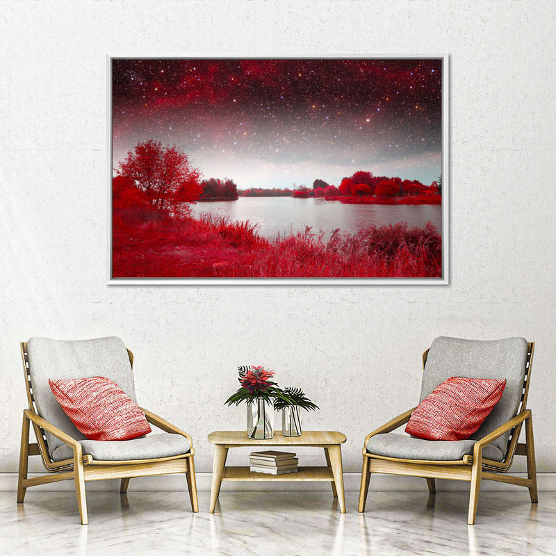 Red Mystical Spring Wall Art