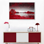 Red Mystical Spring Wall Art