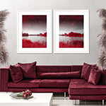 Red Mystical Spring Wall Art
