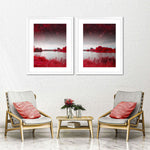 Red Mystical Spring Wall Art