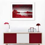 Red Mystical Spring Wall Art