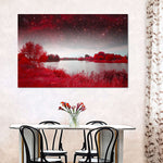 Red Mystical Spring Wall Art