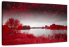 Red Mystical Spring Wall Art
