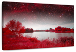 Red Mystical Spring Wall Art