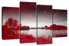 Red Mystical Spring Wall Art