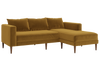 The Essential Sectional in Recycled Velvet