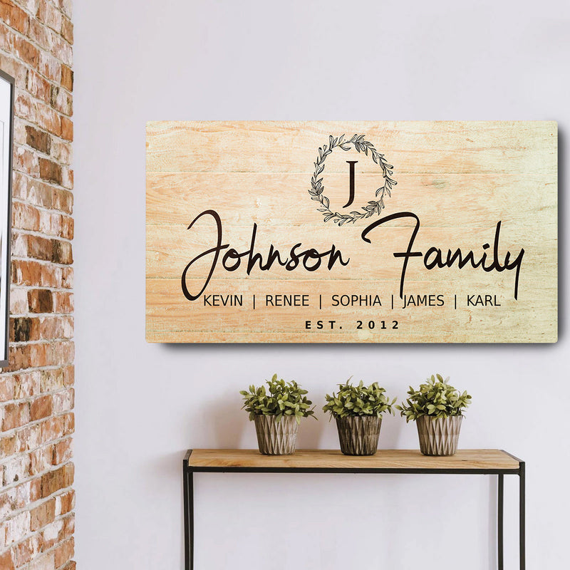 Family Sign III