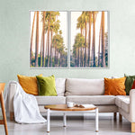 Palm Trees In Los Angeles Wall Art