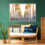 Palm Trees In Los Angeles Wall Art