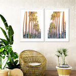 Palm Trees In Los Angeles Wall Art