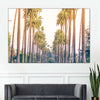 Palm Trees In Los Angeles Wall Art