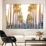 Palm Trees In Los Angeles Wall Art