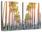 Palm Trees In Los Angeles Wall Art