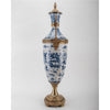 Lovecup Porcelain Ormolu Trophy Cup with Blue Willow Design L266