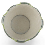 Lovecup PORCELAIN SCALLOP PLANTER - SATIN GRASS L280