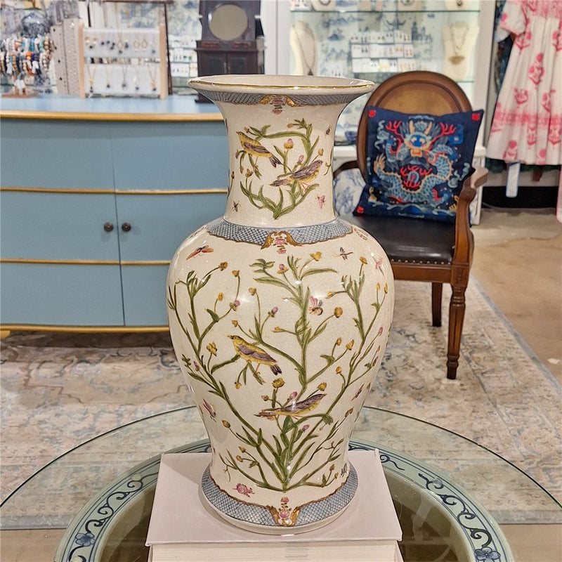 Lovecup Satin Grass Porcelain Vase L281