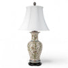 Lovecup Porcelain Satin Grass Table Lamp with Wood Base L281