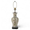 Lovecup Porcelain Satin Grass Table Lamp with Wood Base L281